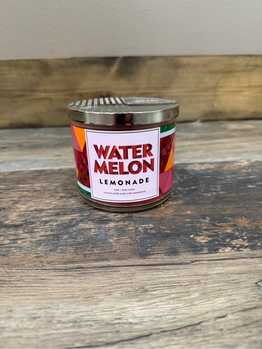 Bath & Body Works Watermelon Lemonade Scented Candle